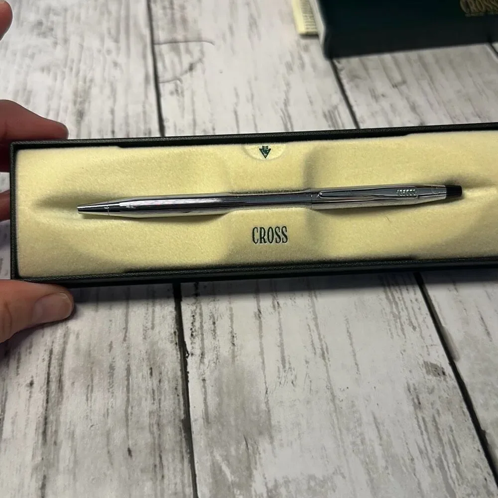 Cross Pen Engraved Fairfax County Public Schools 10 Years‎  Pen in Original Box